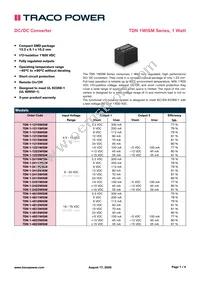 TDN 1-4823WISM Datasheet Cover