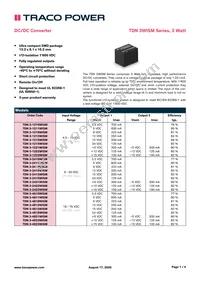 TDN 3-4823WISM Datasheet Cover