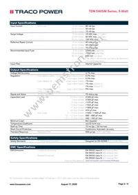TDN 5-4823WISM Datasheet Page 2