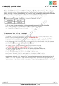 TDN1101W-TR Datasheet Page 13