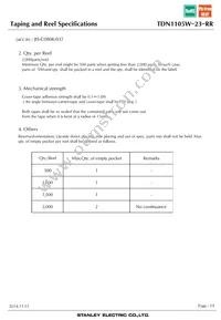 TDN1105W-23-RR Datasheet Page 19