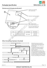 TDN1105W-23-TR Datasheet Page 14