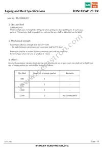 TDN1105W-23-TR Datasheet Page 19