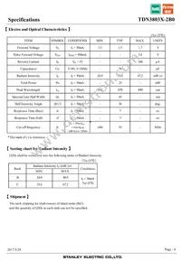 TDN3803X-2B0 Datasheet Page 4