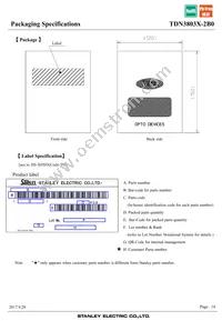 TDN3803X-2B0 Datasheet Page 14