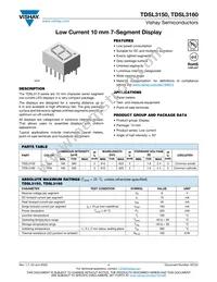 TDSL3150-G Datasheet Cover