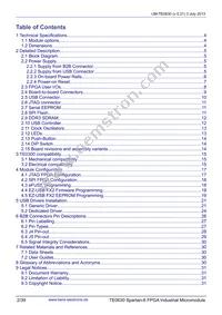 TE0630-01IV Datasheet Page 2