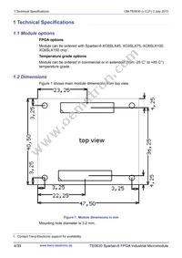 TE0630-01IV Datasheet Page 4