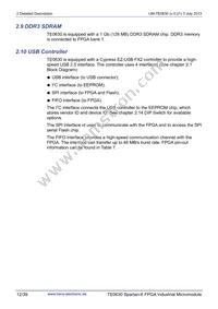 TE0630-01IV Datasheet Page 12