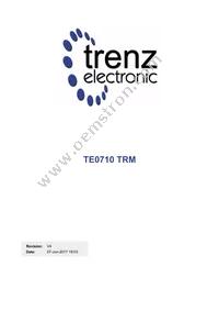 TE0710-02-35-2IF Datasheet Cover