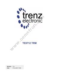 TE0712-02-100-2C3 Datasheet Cover