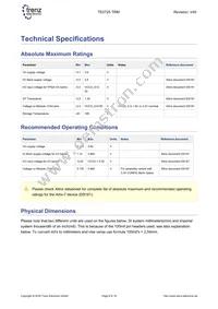 TE0725-02-35-2C Datasheet Page 9