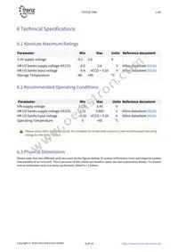TE0725-03-35-2C Datasheet Page 9