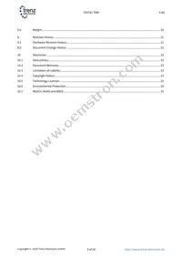 TE0741-03-160-2C1 Datasheet Page 3