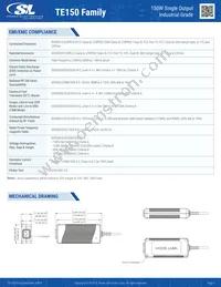 TE150A4803N01 Datasheet Page 3