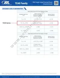 TE40A1802B01 Datasheet Page 6