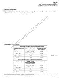 TE60A1603F01 Datasheet Page 4