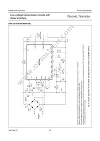 TEA1062AT/C4 Datasheet Page 20