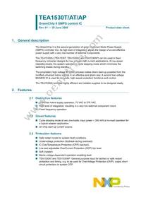 TEA1530AT/N2/DG Datasheet Cover