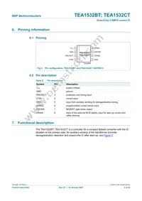 TEA1532BT/N1/S35 Datasheet Page 4