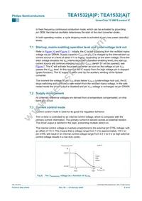 TEA1532P/N1 Datasheet Page 6