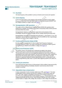 TEA1532P/N1 Datasheet Page 7