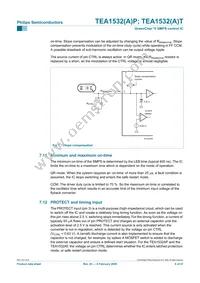 TEA1532P/N1 Datasheet Page 8