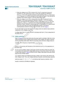 TEA1532P/N1 Datasheet Page 9