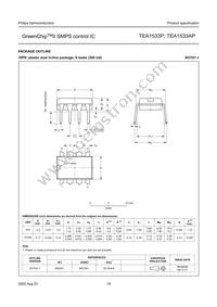 TEA1533P/N1 Datasheet Page 18