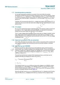 TEA1553T/N1 Datasheet Page 15