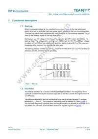 TEA1611T/N1 Datasheet Page 5
