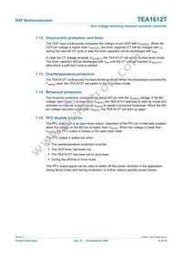 TEA1612T/N1 Datasheet Page 10