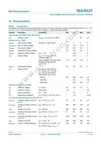 TEA1612T/N1 Datasheet Page 12