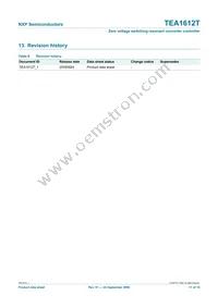 TEA1612T/N1 Datasheet Page 17