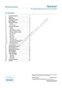 TEA1612T/N1 Datasheet Page 19