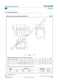 TEA1620P/N1 Datasheet Page 12