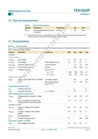 TEA1622P/N1 Datasheet Page 9