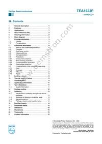 TEA1622P/N1 Datasheet Page 16