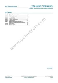 TEA1623PH/N1 Datasheet Page 18
