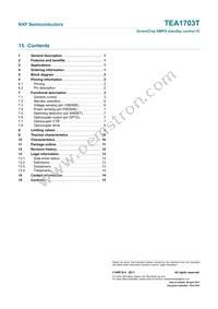 TEA1703T/N1 Datasheet Page 15