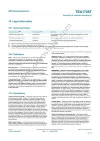 TEA1708T/1J Datasheet Page 10