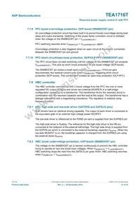 TEA1716T/2 Datasheet Page 21