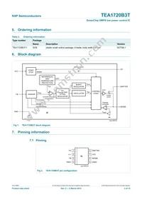 TEA1720B3T/1J Datasheet Page 3