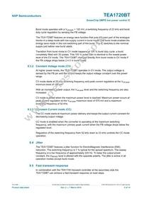 TEA1720BT/1J Datasheet Page 5