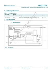 TEA1723AT/N1 Datasheet Page 3