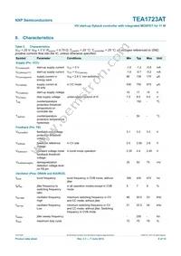 TEA1723AT/N1 Datasheet Page 8