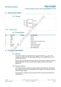 TEA1723BT/N1 Datasheet Page 4