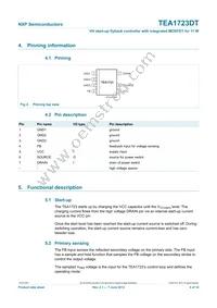 TEA1723DT/N1 Datasheet Page 4