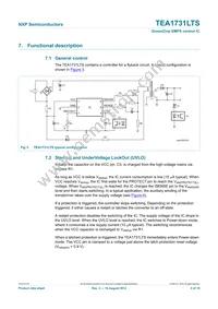 TEA1731LTS/1 Datasheet Page 4