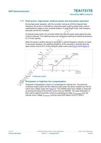 TEA1731TS/1H Datasheet Page 8